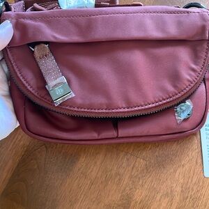 Lululemon All Night Festival Bag Micro Merlot Wine Color NWT😎Holiday Special